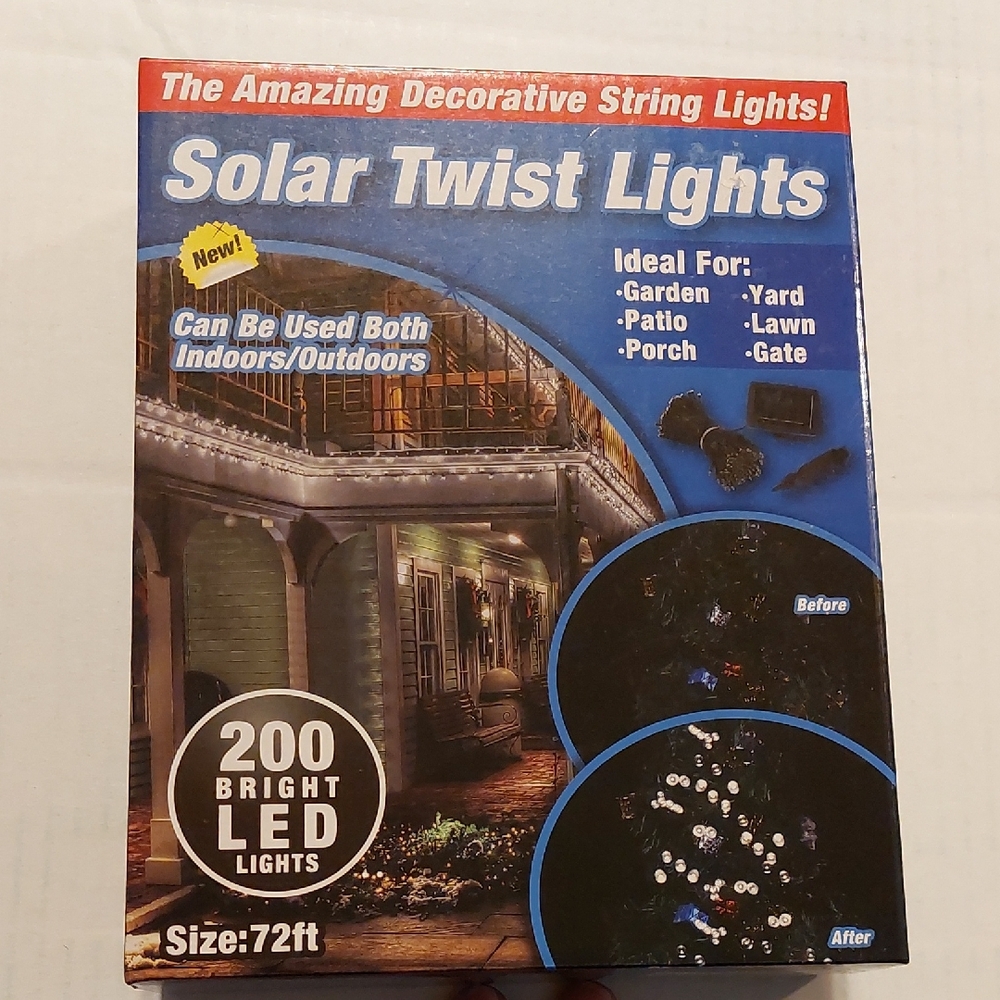 - 200 LED String Lights - White